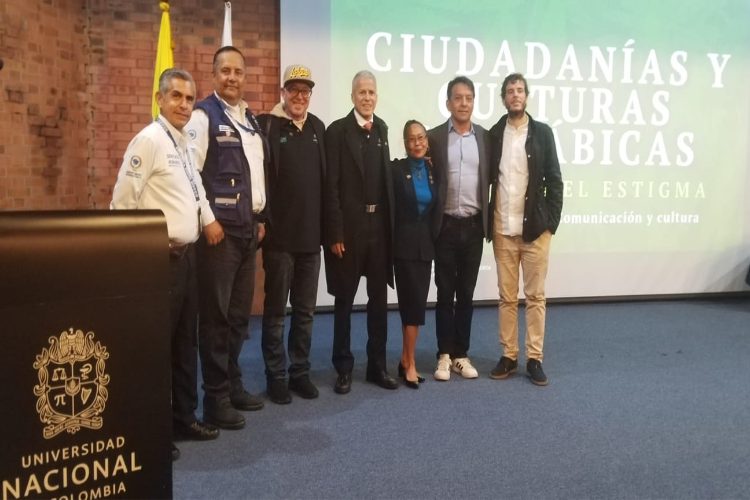 Desiré Pascale fue reconocida como constructora de paz en la Universidad Nacional de Colombia